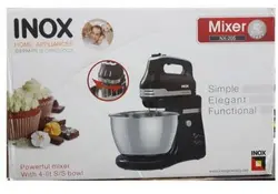 قیمت و خرید همزن کاسه دار اینوکس مدل NX-205