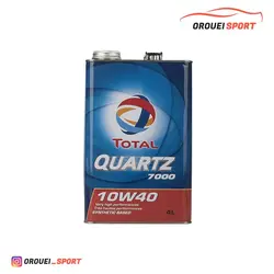 روغن موتور توتال Quartz 7000 10W-40 حجم 4 لیتر | اسپرت اروئی | انواع روغن موتور |