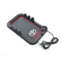 پد رو داشبوردی موبایل شارژر دار