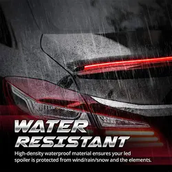 بال عقب چراغ دار خودرو