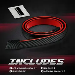 بال عقب چراغ دار خودرو