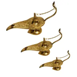 چراغ جادو برنجی هندی در سه سایز