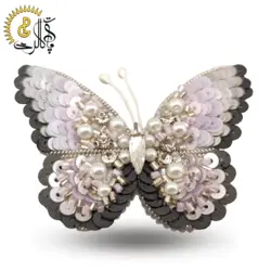 سنجاق سینه مدل شاپرک کد 0503