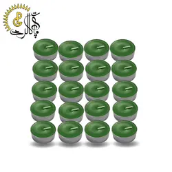 شمع وارمر سبز 20 عددی - Paart Gallery