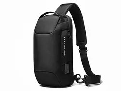 کوله تک بند ضد سرقت دارای پورت USB بنج BANGE BG-22085 Sling Chest Bag USB External Charging Port