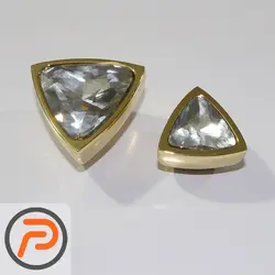 دستگیره تک الماس مثلثی