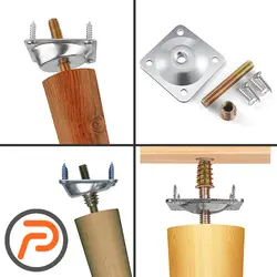 کفشک فلزی نصب پایه