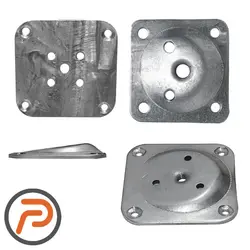 کفشک فلزی نصب پایه