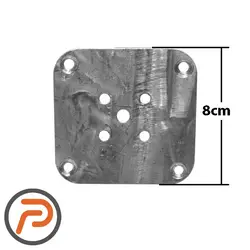 کفشک فلزی نصب پایه