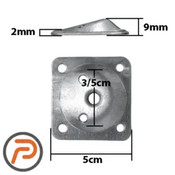 کفشک فلزی نصب پایه