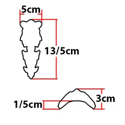 گل تزئینی طرح منبت pvc کد 140