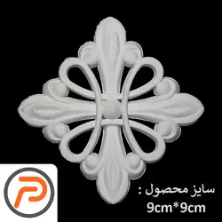 گل تزئینی طرح منبت PVC کد 278