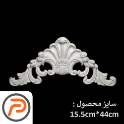 گل تزئینی طرح منبت pvc کد 280 F