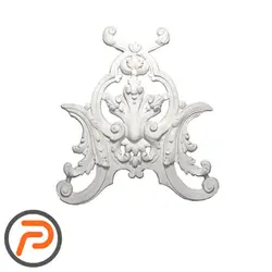گل تزئینی طرح منبت pvc کد F 480