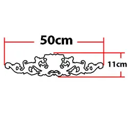 گل تزئینی طرح منبت pvc کد 3053