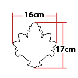 گل تزئینی طرح منبت pvc کد F 486