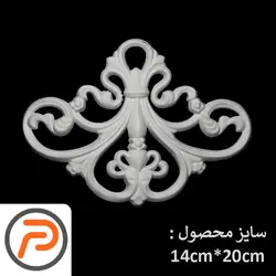 گل تزئینی طرح منبت pvc کد 2054