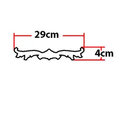 گل تزئینی طرح منبت pvc کد 108