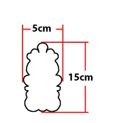 گل تزئینی طرح منبت pvc کد 403 K