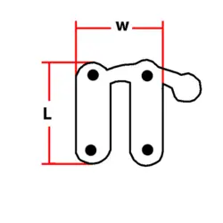 چفت کلونی طلایی