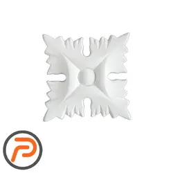 گل تزئینی طرح منبت pvc کد 591