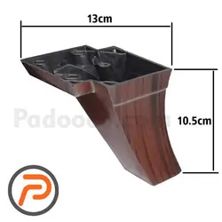 پایه پلاستیک مکعبی طرح چوب