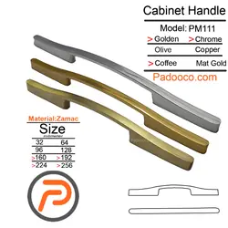 دستگیره کابیت لوکس مدل PM111