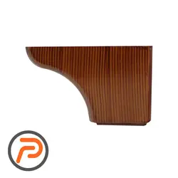 پایه مبل تاج 8 سانتی طرح چوب
