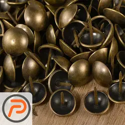 پونز مبلی گل میخ پونزی طلایی و کروم