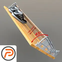 یراق جاکفشی داشبوردی تک ردیفه ترکMESAN کارتن 45 عددی