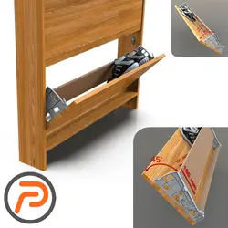 یراق جاکفشی داشبوردی تک ردیفه ترکMESAN کارتن 45 عددی