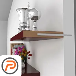 پایه شلف توکار شش پر