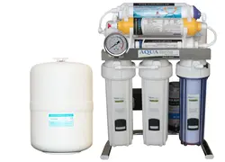 دستگاه تصفیه آب آکوا اسپرینگ 8 مرحله ای مدل CHROME-A8 | پاک آب