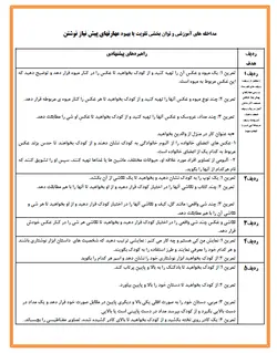 چك ليست مهارتهای پيش نياز نوشتن ‏+ تمرينات درماني‏
