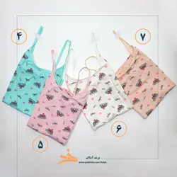 ست تاپ و شورت دخترانه پنبه ای برند آداک کد 926