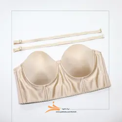 سوتین دکلته نیمه بلند اسفنجی برند عشوه کد 215