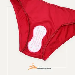 مایو آستین حلزونی قرمز برند شهره کد 45601