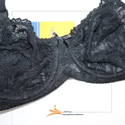 سوتین کاپ D فول کاور مشکی فنردار برند لاوندر کد 363401