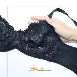 سوتین کاپ D فول کاور مشکی فنردار برند لاوندر کد 363401