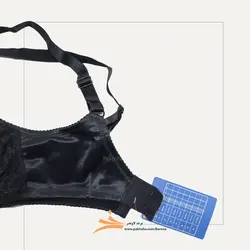 سوتین کاپ D فول کاور مشکی فنردار برند لاوندر کد 363401