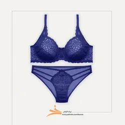 ست کاپ C آبی نفتی دانتلی فنردار برند لاوندر کد 202305