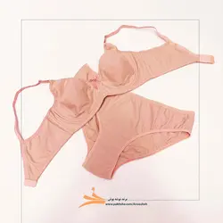 ست نخ پنبه بدون درز گلبهی برند نوشه پوش کد 22001