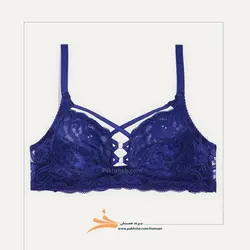 سوتین بدون فنر هارنس سرمه ای دار برند همسان کد 142105