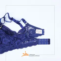 سوتین بدون فنر هارنس سرمه ای دار برند همسان کد 142105