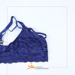 سوتین بدون فنر هارنس سرمه ای دار برند همسان کد 142105