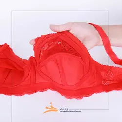 سوتین راحتی سایز بزرگ بدون فنر کلاسیک برند همسان کد 1028