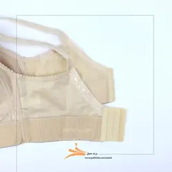 سوتین سایز بزرگ کرم کش پهن پرلون گلدوزی شده برند جمیل کد 98001