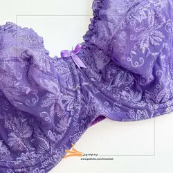 ست سایز بزرگ بنفش فول کاور برند نوشه پوش کد 49122