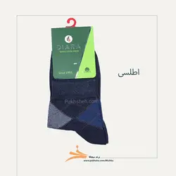 جوراب نخ پنبه نیم ساق آنتی باکتریال مردانه برند میچکا کد 3077