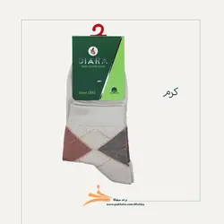 جوراب نخ پنبه نیم ساق آنتی باکتریال مردانه برند میچکا کد 3077